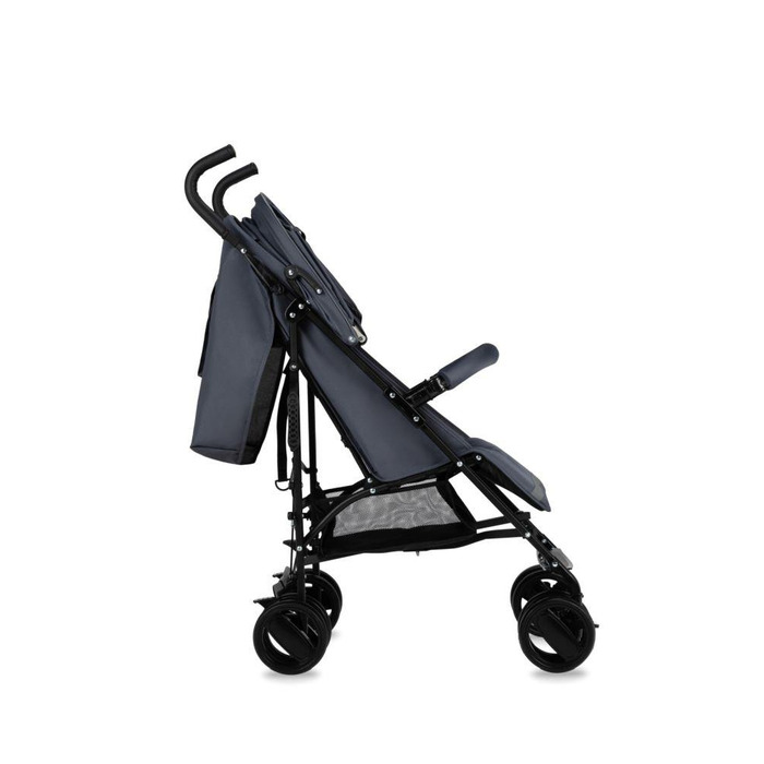 Прогулянкова коляска MoMi AKIRA, сіра, 6,70 кг, з дощовиком та москітною сіткою