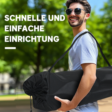 Складаний двомісний стілець для кемпінгу з підстаканником та сумкою для перенесення, витримує до 250 кг. Колір: блакитний.