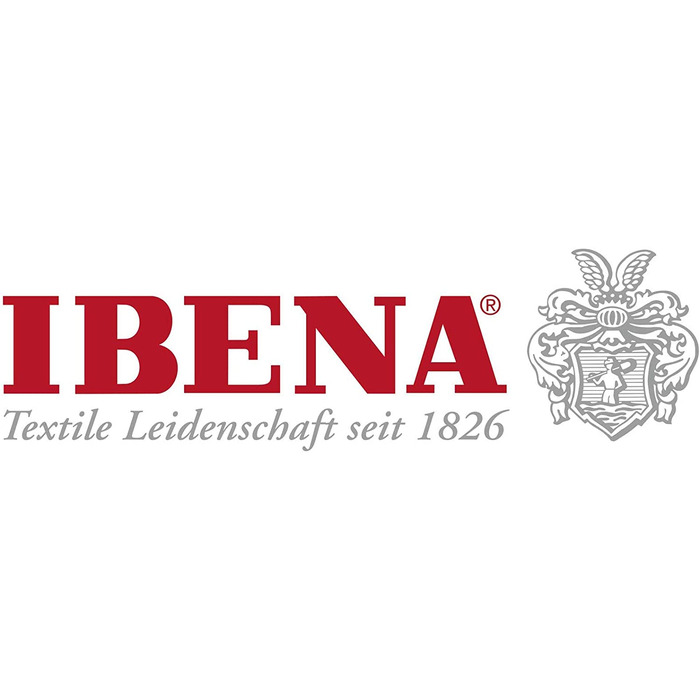 Бавовняна ковдра Ibena Bergamo 150x200 см - м'яка ковдра монохромна з органічної бавовни, високої якості бренду Made in Germany (150 x 200 см, White)