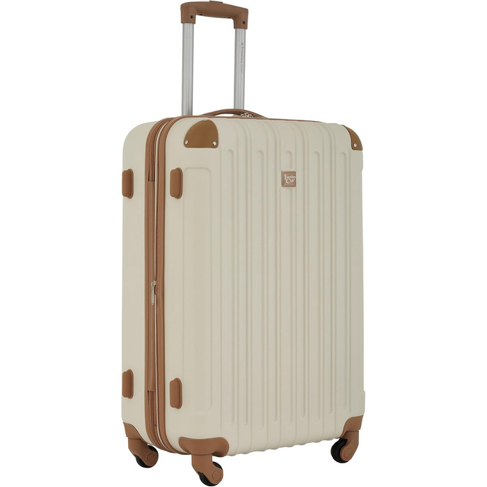 Набір валіз Travelers Club Midtown Hardside Vanille, жорсткий, для подорожей