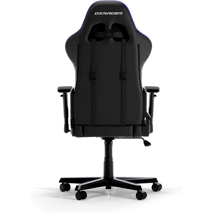 Оригінальне ігрове крісло DXRacer FORMULA L PVC Leather (Чорний/Індиго)