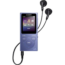 MP3-плеєр Sony Walkman NW-E394 8ГБ, FM-радіо, блакитний