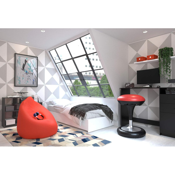 Офісний стілець Topstar Sitness 20 Бордовий