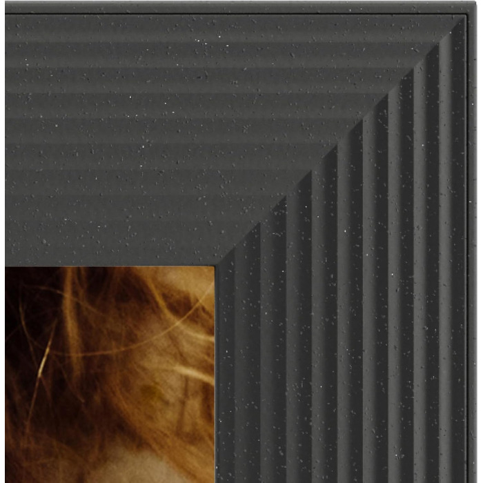 Розумний цифровий фотоальбом Aura Carver 10.1 дюйми HD Wi-Fi Cloud, безлімітний хмарний сховище, відправка фото з будь-якого місця - Gravel 10' - Чорний