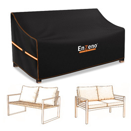 Захисний чохол для садовой меблів Enzeno L-подібної форми, водовідштовхуючий та вітростійкий, 255x255x87 см