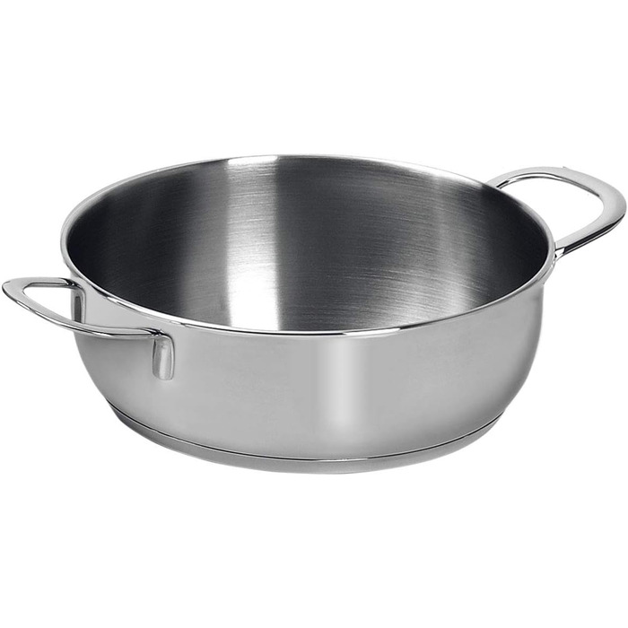 Набір каструль Lagostina Euforia 11 предметів з нержавіючої сталі 18/10, для всіх типів плит, з кришками, Lagoseal-Plus дно