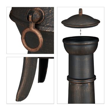 Великий терасний опалювач Relaxdays