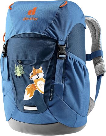 Дитячий рюкзак deuter Unisex Kids Forest Fox 14 л (1 упаковка) синій (морська хвиля) 14 довгих одномісних