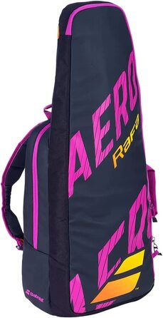 Рюкзак Babolat Pure Aero RAFA Noir оранжево-фіолетового кольору 32 х 77 см