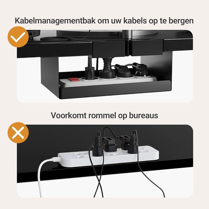 Регульований стіл Claiks з підйомною механізмом (FSC®), вантажопідйомність 80 кг, 3 функції пам'яті, гачки, тихий мотор, для дому та офісу, білий (180 x 80 см, чорний)