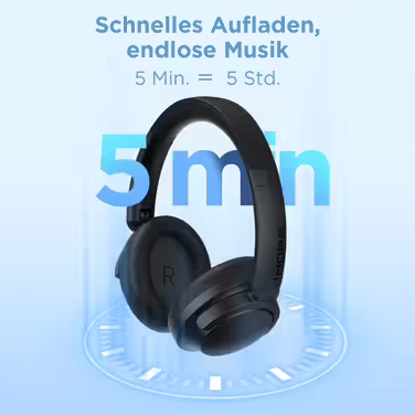 Бездротові навушники 1MORE SonoFlow SE з Bluetooth, активним шумозаглушенням, мікрофоном, глибоким басом, EQ, 70 годин автономної роботи, швидкою зарядкою