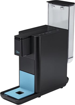 Кавомашина Tchibo Qbo ICONIC Pantone™ Premium з 16 капсулами для еспресо, кави та кави Grande, компактний інноваційний дизайн, колір Sky Blue + 16 капсул