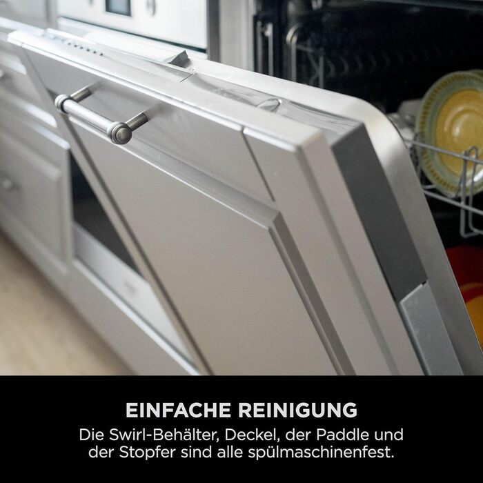 Машина для морозива CREAMi Softeis Ninja Swirl NC701EU: 13 функцій, 2 контейнери для морозива, сорбету, шейків