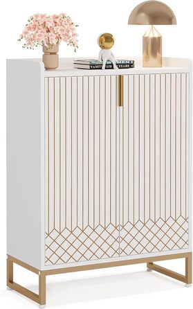 Сучасна біла шафа для взуття LITTLE TREE на 25 пар, 5-ярусна полиця для взуття з дерева, органайзер для прихожей, спальні, вітальні