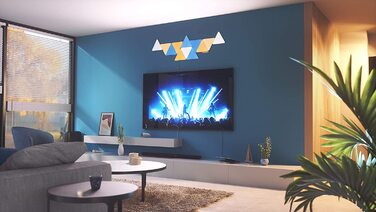 Смарт-трикутні світлодіодні панелі Nanoleaf  RGBW Wi-Fi