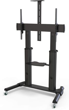 Підставка для телевізора Conecto TV Stand, регульована, поворотна, на колесах, 55-100 дюймів, чорна, модель LM-FS03G