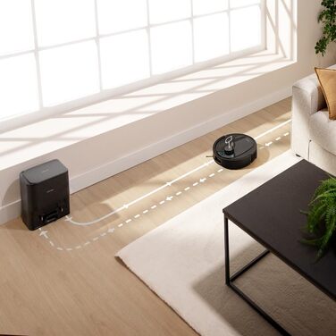 Робот-пилосос та робот-мийник Cecotec Conga Y80 з ШІ та керуванням через додаток. Потужність всмоктування 20000Pa, штучний інтелект, силіконова щітка Anti-Tangle, обертові мікрофібри, автономність до 220 м²