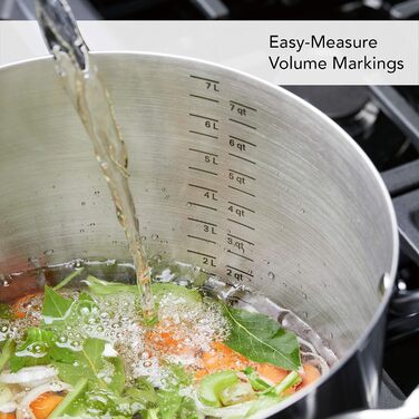 Сковорода гриль KitchenAid 71012 з тришаровим дном, нержавіюча сталь, з антипригарним покриттям, 7.6 л