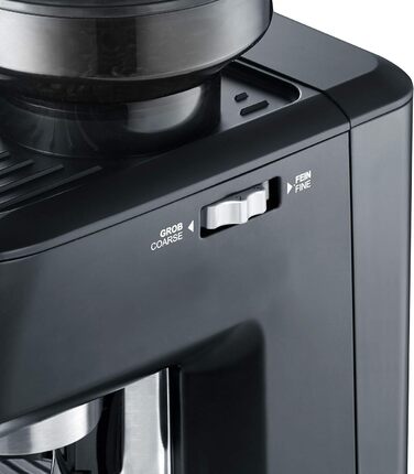 Еспресо-машина GRAEF Milegra ESM802 з вбудованим млином, чорна