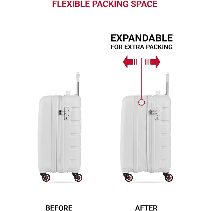 Чемодан SwissGear 7366 Hardside з розширюваним об'ємом та спін-колесами, зелений (3-Piece Set - 19/23/27, білий/Opulenter Garten)