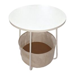 Relaxdays: Приставний столик з кошиком