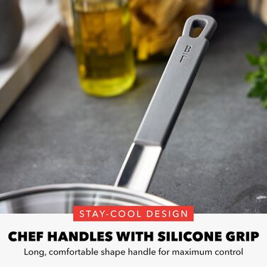 Набір сковорідок GreenPan x Bobby Flay: 20.3 см та 25.4 см, професійні, тришарові, з антипригарним покриттям, індукційні, для посудомийної машини