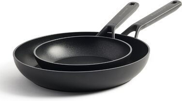 Сковорода KitchenAid 28 см Classic з антипригарним покриттям, алюміній, індукція, до 160°C, для посудомийної машини, ергономічна ручка