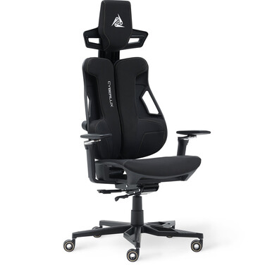 Геймерське крісло Cyberlux V10 Fabric Black (арт. GM-V10 FB)