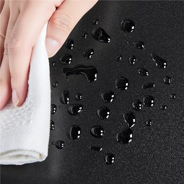 Нічний столик Yaheetech з 3 висувними ящиками, 2 розетками AC та 2 USB-портами, чорний колір. Підходить для спальні/вітальні.