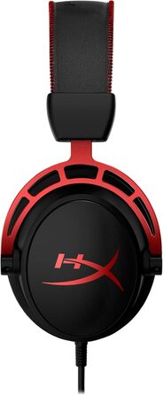 Ігрова гарнітура HyperX Cloud Alpha 2021, чорно-червона, з мікрофоном, 50 мм драйвери, USB, для PC/PS5/PS4/Xbox/Switch