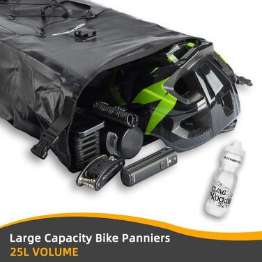 Багажна сумка для багажу Кофр для багажника 25L-32L 100 водонепроникні задні кофри з чорною ручкою*1