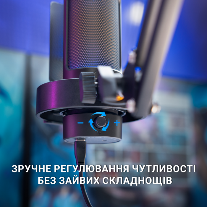 Мікрофон Fifine A8T Black