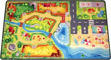 Дитячий килимок HuggyPlay Rug Zoo 90 х 150 см