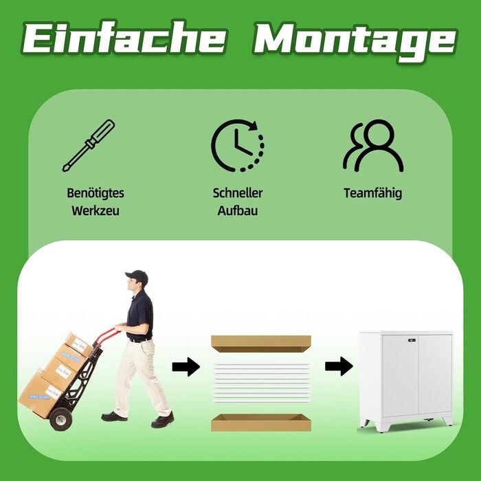 Металевий шафа-сейф для документів, 90x80x40 см, білий. Шафа для офісу, гаража, під інструменти, з комбінаційним замком, регульовані полиці