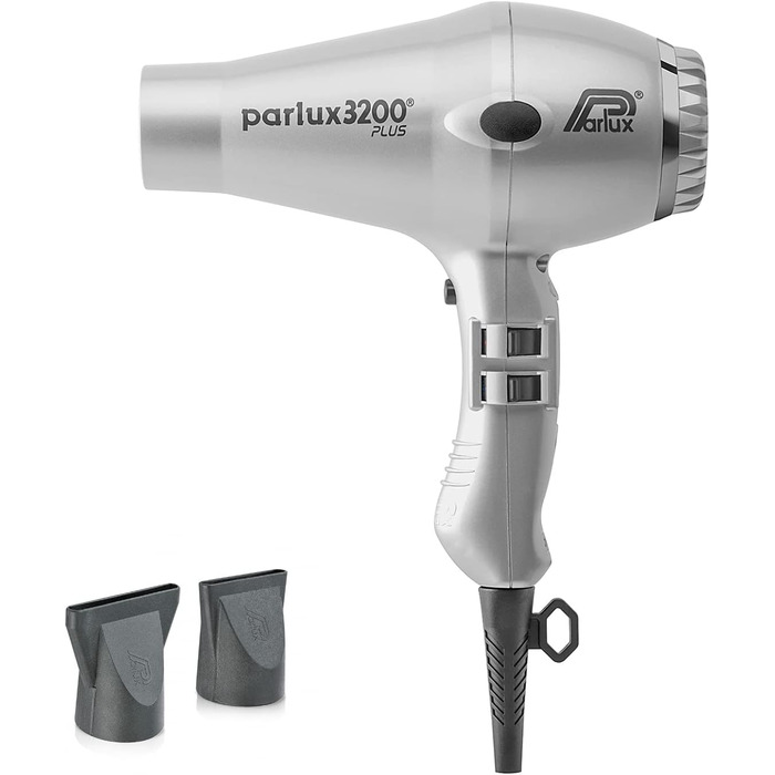Фен Parlux 3200 Plus срібно-чорний - професійний, потужний