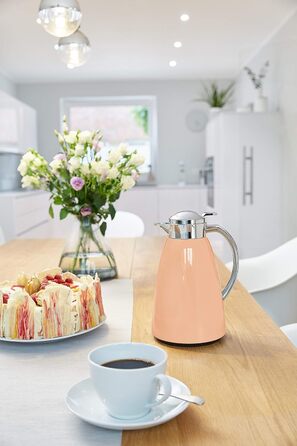 Термос Emsa Campo 1л з Quick Tip, преміум нержавіюча сталь, 12 год теплий, 24 год холодний