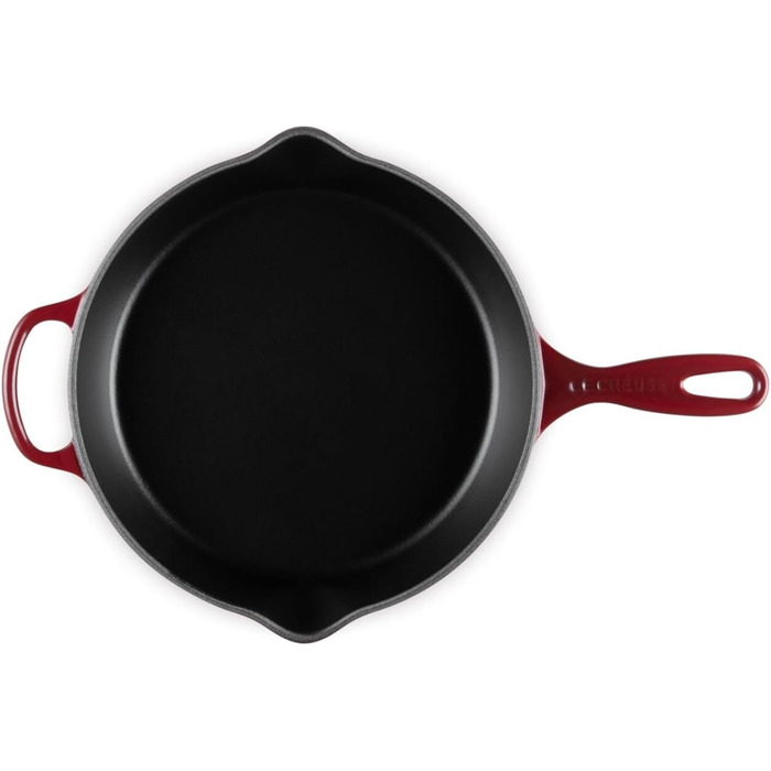 Сковорода Le Creuset Signature з чавуну, 26 см, 2 л, колір Garnet (Рубін)