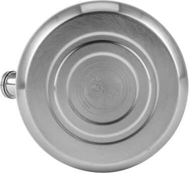 Електричний чайник Karl Hausmann 3L з автоматичним свистком - нержавіюча сталь для індукційних, газових та електричних плит