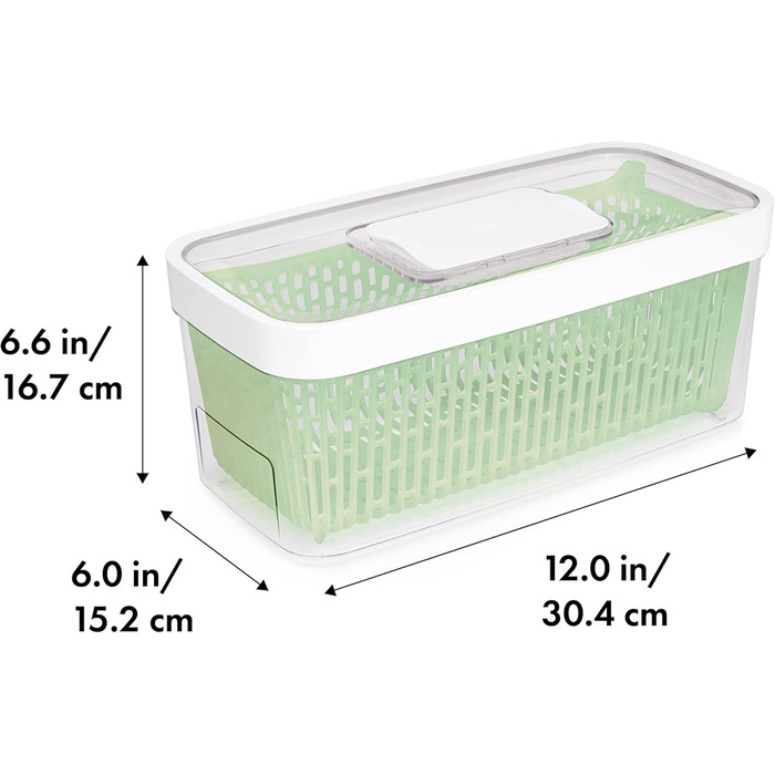OXO Good Grips Greensaver Контейнер для зберігання продуктів, 4.7 л