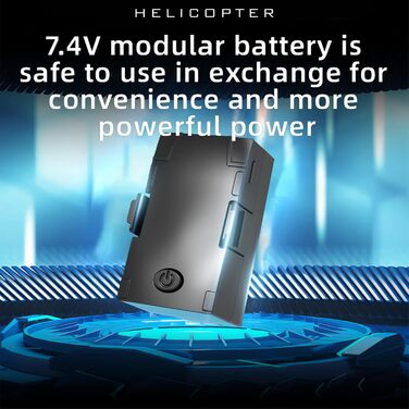 RC Гелікоптер ERA C032 UH-1 Huey, 1/48, 2.4G 6CH, Стабілізатор, Утримання висоти, Зелений