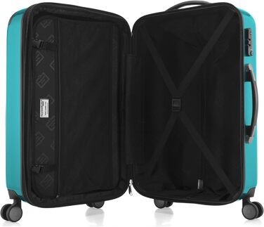 Набір валіз Hauptstadtkoffer Alex (3 шт.) - ручна, середня та велика валіза, 55/65/75 см, ABS+PC, TSA, блакитний