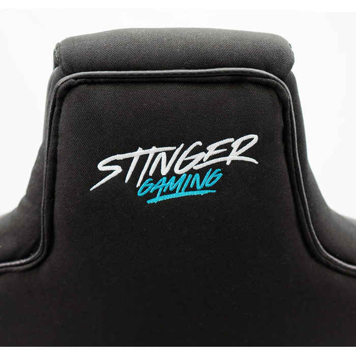 Ігровий крісло Woxter Stinger Station Alien Titanium з металевим каркасом та регулюванням висоти, дихаючий матеріал, ергономічний дизайн, підлокітники