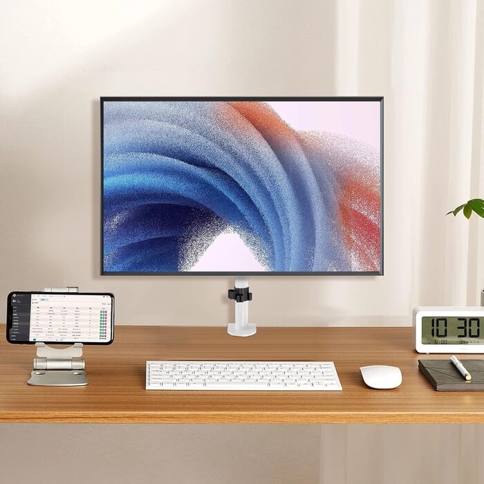 Кріплення для монітора Bracwiser - тримач для LCD/LED моніторів 13-32 дюймів, до 10 кг, регульована висота, VESA 75x75/100x100, MD7421