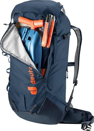 Чоловічий рюкзак Deuter Freescape Lite 26 Ski Touring Backpack (1 упаковка) (26 л, темно-синє чорнило)