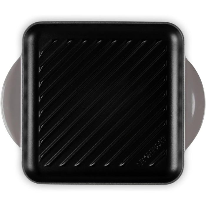 Гриль чавунний емальований Le Creuset, квадратний, 26 см, колір 'Морська сіль'