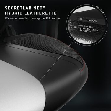 Крісло ігрове Secretlab Titan Evo Classic - чорне, штучна шкіра, регульоване, ергономічне, з 4D підлокітниками, магнітною подушкою для голови та підтримкою попереку