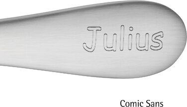 Набір дитячого столового прибору WMF Biene Maja (4 шт.), нержавіюча сталь, для дітей від 3 років, Cromargan, придатний для миття в посудомийній машині