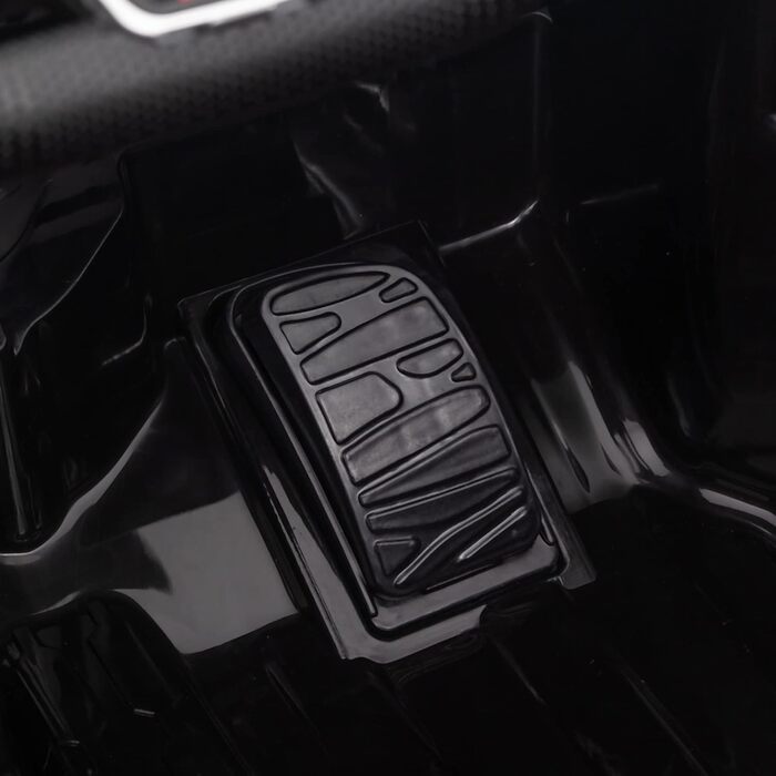 Дитячий електромобіль HOMCOM Audi RS e-tron GT з пультом, ременем безпеки, звуком, музикою та фарами, чорний, для дітей 3-5 років, швидкість до 5 км/год