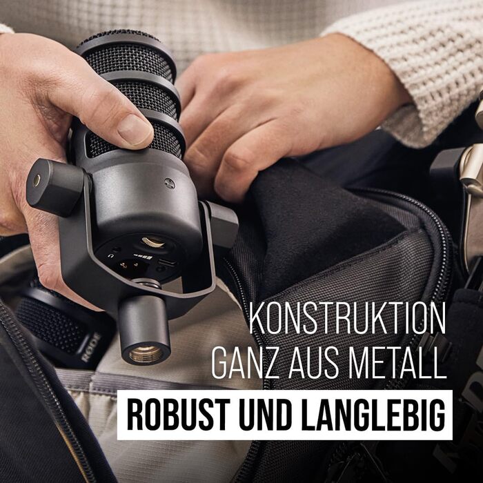 Мікрофон RØDE PodMic XLR/USB для подкастів, стрімінгу, ігор та музики