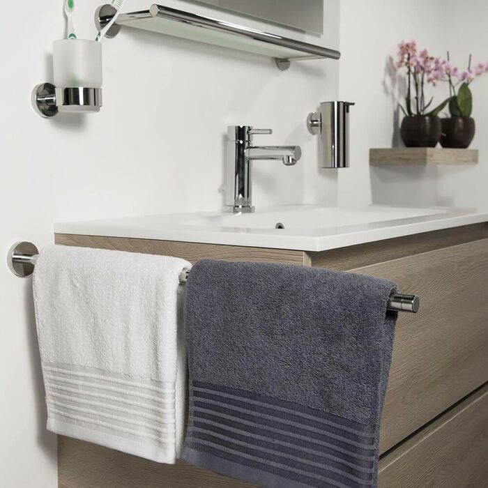 Тeleskopна ручка для рушників Tiger Boston, 35-60 см, нержавіюча сталь, регульована